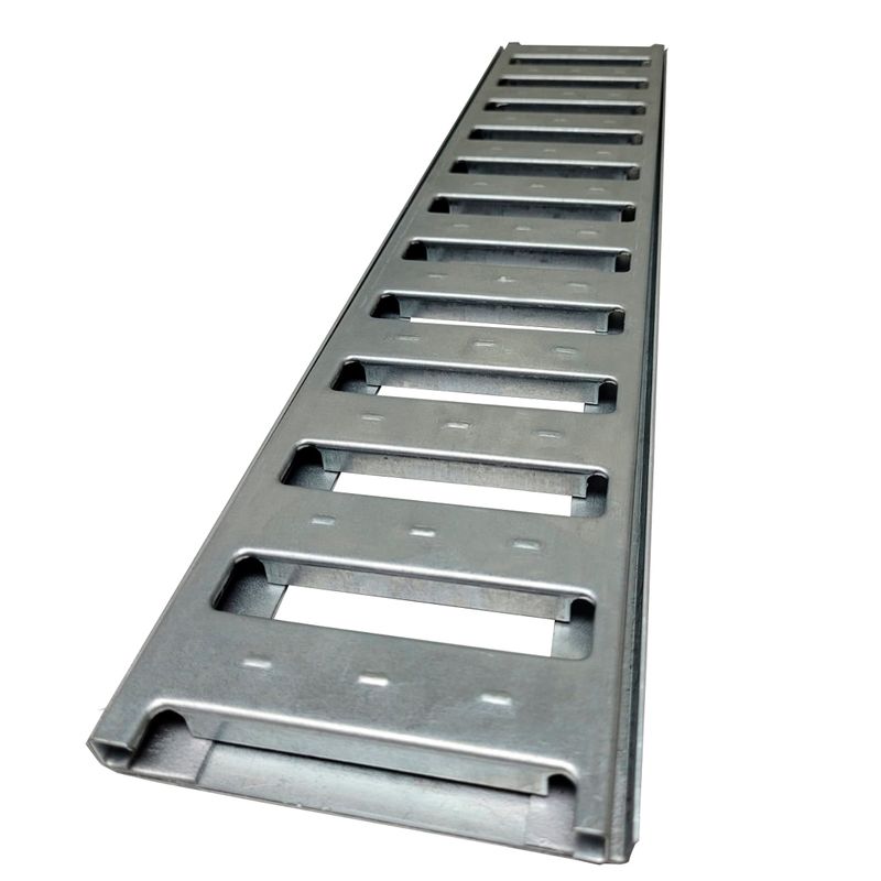 Conjunto Grelha e Porta Grelha de 10x50cm até 2.5T Galvanizada Calhaforte