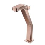 Torneira para Lavatório de Mesa com Bica Alta Stillo 00820369 Cobre Escovado Docol