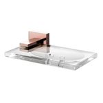 Saboneteira de Parede Square 00387930 Cobre Polido Docol