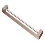 Porta Toalha Bastão Duplo Flat 001013769 Cobre Escovado Docol
