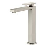 Misturador Monocomando para Lavatório com Bica Alta New Edge 00925406 Níquel Escovado Docol