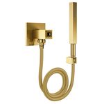 Desviador para Chuveiro de 1/2" Square 00604272 Ouro Escovado Docol