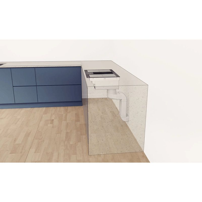 Cooktop de Indução com Coifa Integrada em Modo Exaustão em 220v Duo 4EI 80 Ref. 94754220 Tramontina