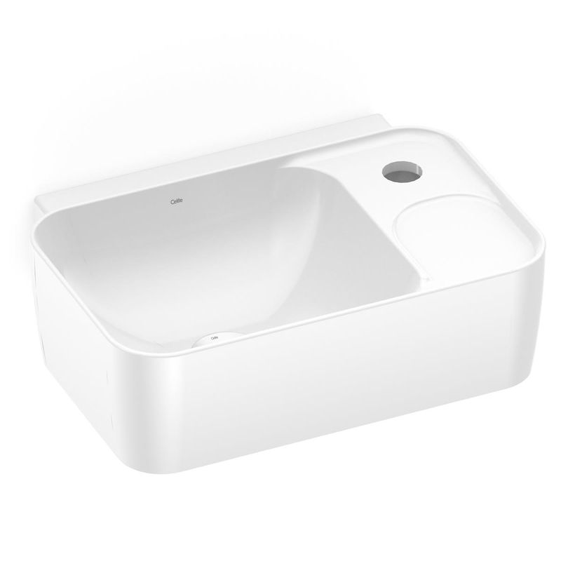 Lavatório Suspenso de 41x30cm Eco 1040360011300 Branco Celite