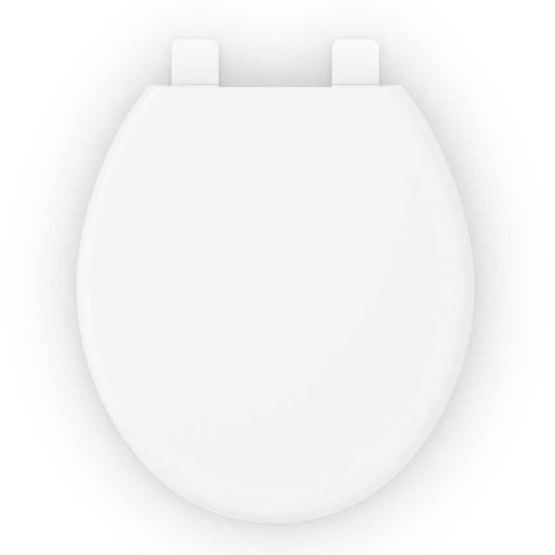 Assento Universal em PP com Soft Close Branco Celite