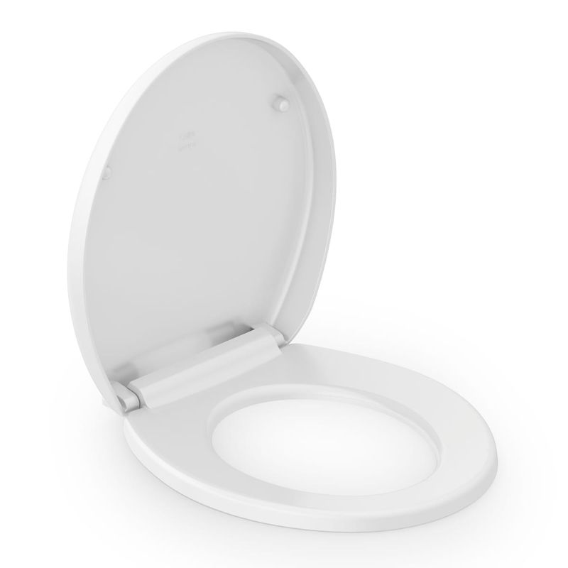 Assento Universal em PP com Soft Close Branco Celite