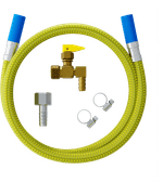 Kit para Instalação de Gás para Cooktop com Flexível de 1,20m Ref. 180309 Blukit