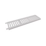 Grelha com Porta Grelha Linear Branco Estrela
