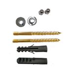 Kit de Parafusos Bucha 10mm de 71mm em Latão Wurth