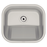 Tanque de Encaixe Hera Compact 19 Ref. 94404107 Inox Escovado Tramontina