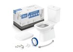 Kit Bacia com Caixa Acoplada e Acessórios Debba Classic Ref. C329723001 Branco Roca