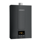 Aquecedor a Gás Gn de 25,0L 2500DE-BK Black Lorenzetti