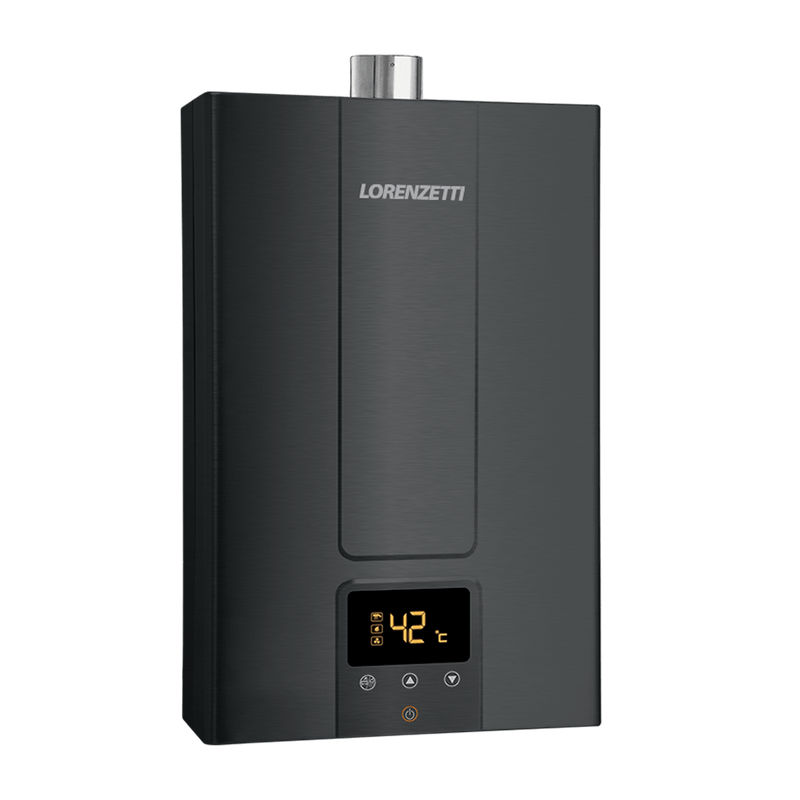 Aquecedor a Gás Gn de 25,0L 2500DE-BK Black Lorenzetti