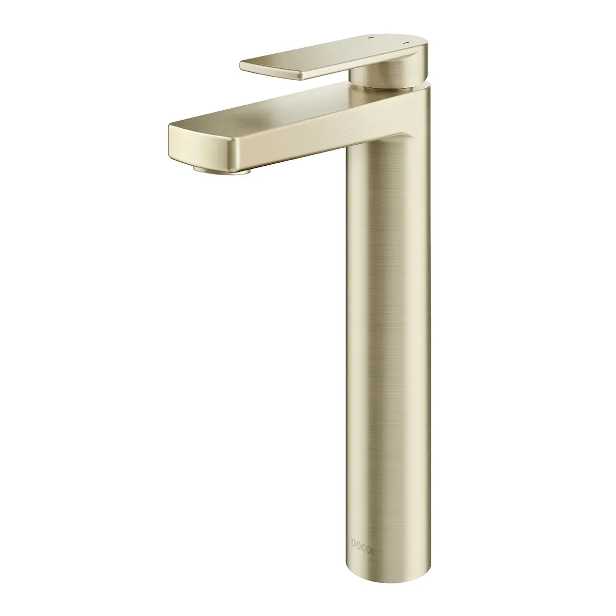 Misturador Monocomando para Banheiro Mesa Bica Alta Argon Níquel Escovado - 00847844 - Docol