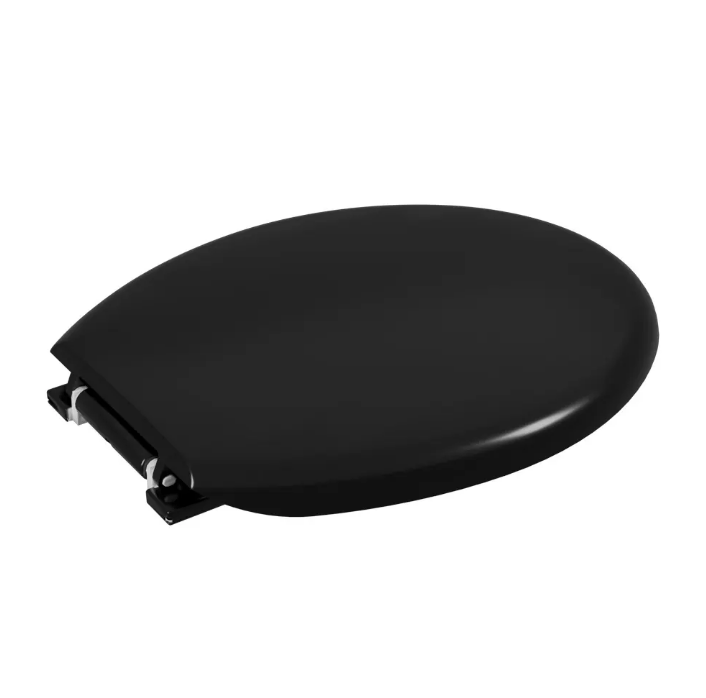 Assento Sanitário Convencional PP Almofadado TPK/AS Preto 1 Astra