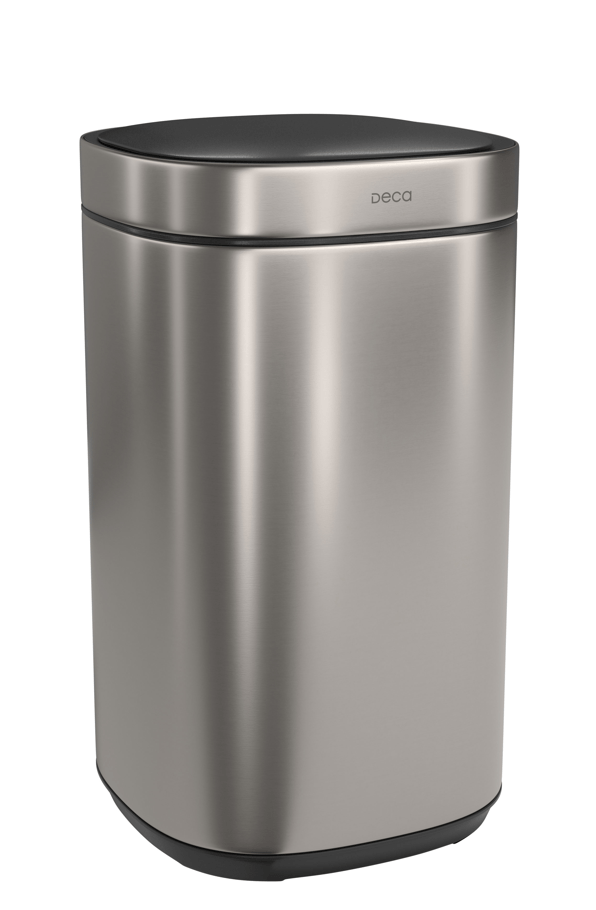 Lixeira Quadrada com Sensor 12L Suprema Inox 1007.QUA.12.INX Deca